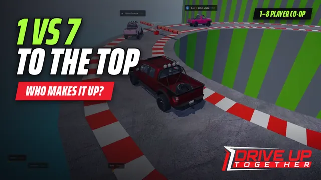 Drive UP: Together thumbnail template: Race